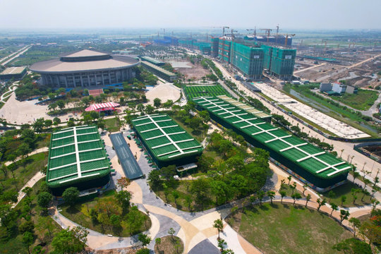 Cận cảnh công viên thể thao đa năng lớn nhất Việt Nam: 58 sân tập, sân vận động gần 3.000 chỗ ngồi, vào cửa hoàn toàn miễn phí