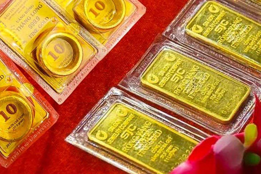 Giá vàng miếng, vàng nhẫn trơn chiều nay ngày 19/6