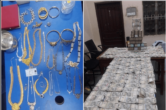 Đột kích tư gia viên chức khảo sát đất đai, tịch thu 40 tỷ đồng tiền mặt chất như tháp, 2 kg vàng, kim cương và 12 miếng vàng ròng nguồn gốc bất minh