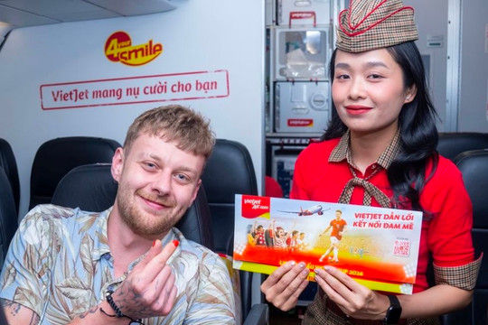Bay cùng Vietjet, hoà mình vào mùa lễ hội bóng đá sôi động nhất hành tinh