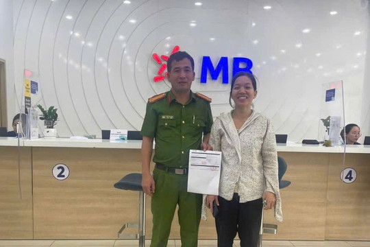 Chuyển khoản thành công 190 triệu đồng từ ngân hàng VietinBank sang MBBank, người phụ nữ phải làm việc với công an