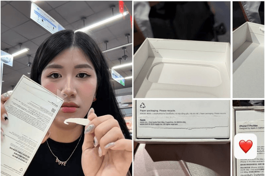 Mua iPhone 17 Pro Max tại CellphoneS, khách tố "seal rách bất thường": Lỗi bảo quản hay có vấn đề khó giải thích?