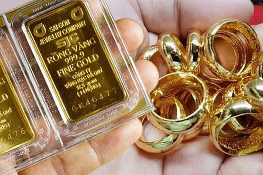 Giá vàng nhẫn trơn, vàng miếng hôm nay ngày 21/6