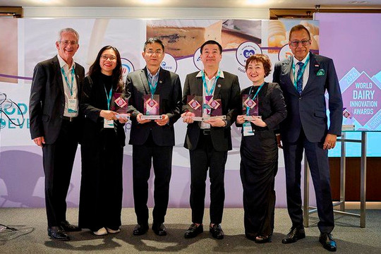 Vinamilk soán ngôi 5 hạng mục tại giải thưởng đổi mới sáng tạo ngành sữa toàn cầu 2026