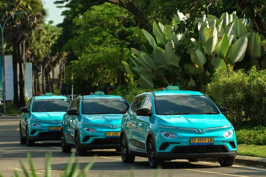 Hãng taxi của tỷ phú Phạm Nhật Vượng chính thức "lăn bánh" tại quốc gia thứ 6