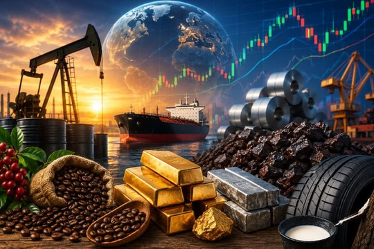 Thị trường ngày 25/6: Dầu lao dốc về vùng thấp nhất trước xung đột Iran, vàng thủng mốc 4.000 USD