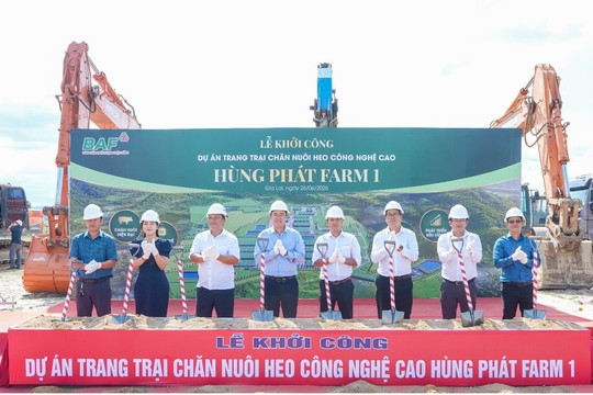 BAF khởi công siêu trang trại được FMO “rót vốn” tại Gia Lai