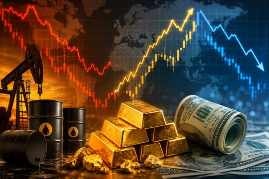 Thị trường ngày 27/6: Dầu lao dốc gần 10% trong tuần, vàng trở lại trên 4.000 USD