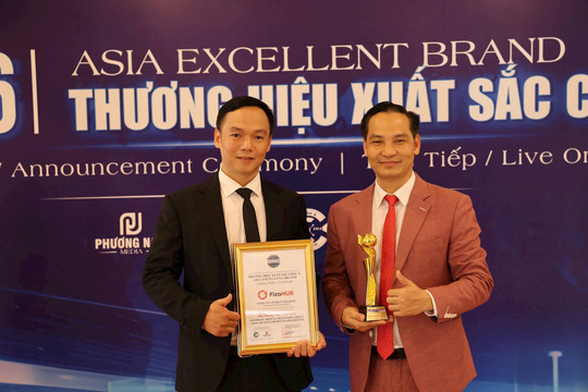 Fintech FizaHUB được vinh danh tại “Thương hiệu Châu Á xuất sắc 2026”