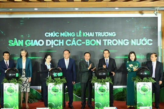 Phiên đầu tiên trên sàn các-bon Việt Nam: Giao dịch hơn 1.200 tấn CO2, giá cao nhất 136.000 đồng/tấn