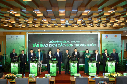 Khai trương Sàn Giao dịch các bon trong nước