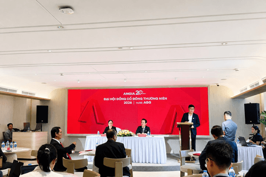 ĐHĐCĐ 2026 An Gia (AGG): Mục tiêu doanh thu giảm 76%, ứng viên HĐQT do nhóm cổ đông sở hữu hơn 10% vốn đề cử không được thông qua
