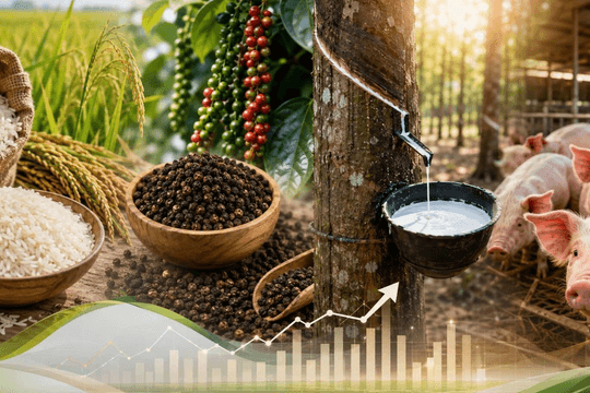 Thị trường hàng hóa ngày 29/6: Gạo xuất khẩu tăng, heo hơi tiếp tục giảm