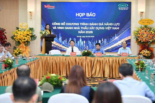 Lần đầu Việt Nam công bố hệ thống xếp hạng năng lực nhà thầu xây dựng theo bộ tiêu chí chuẩn
