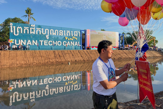 Trung Quốc 'nhập cuộc': Dự án kênh đào Funan Techo của Campuchia có tiến triển mới sau nhiều tháng im ắng