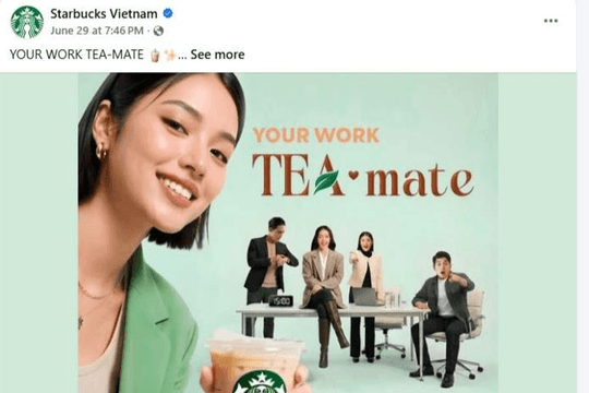 Sau hơn 13 năm vào Việt Nam, Starbucks lần đầu tiên bán trà sữa, giá cao nhất khoảng hơn 90.000 đồng/cốc