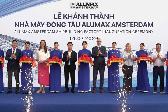 Thương hiệu đóng tàu hàng đầu Hà Lan chính thức khánh thành nhà máy tại Việt Nam, cùng Sơn Hà phát triển ngành công nghiệp đóng tàu thế hệ mới