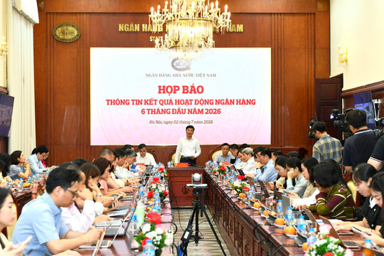 Đến 26/6: Tăng trưởng tín dụng đạt 7,41%, dư nợ toàn hệ thống xấp xỉ 20 triệu tỷ đồng