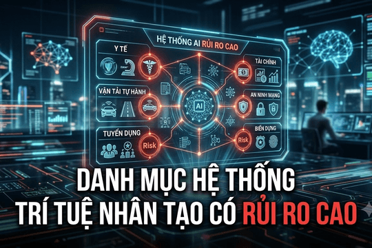 Danh mục hệ thống trí tuệ nhân tạo có rủi ro cao