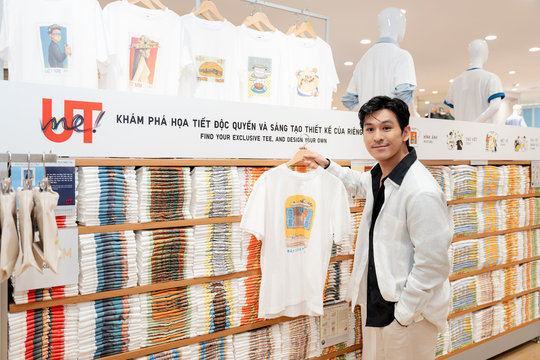 Mì Quảng, đèn lồng Hội An, làng chiếu Cẩm Nê… xuất hiện trên các sản phẩm của 1 thương hiệu thời trang Nhật Bản có tuổi đời 42 năm