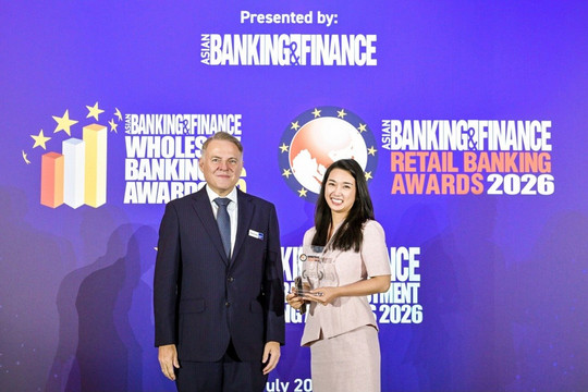 Thẻ NCB Visa Tự Hào được ABF Retail Banking Awards vinh danh “Sáng kiến thẻ tín dụng của năm”