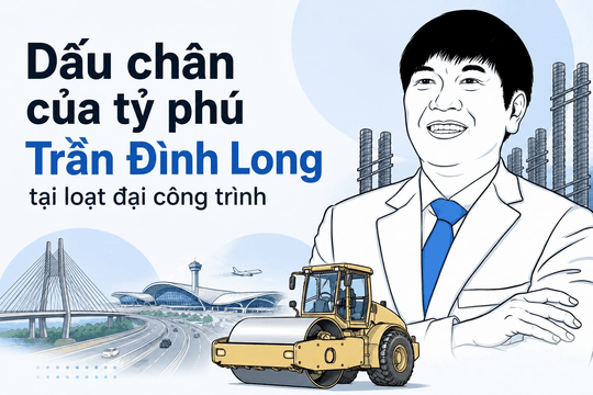 Ít ai biết dấu chân tỷ phú Trần Đình Long tại loạt đại công trình: Từ 6 cây cầu vượt sông Hồng đến dự án APEC 2027 ở Phú Quốc