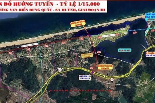 Việt Nam sắp có thêm tuyến đường ven biển 6.000 tỷ đồng, kết nối Đà Nẵng - Quảng Ngãi - Gia Lai