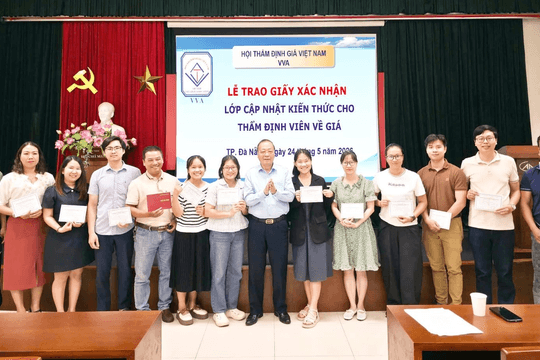 Hội Thẩm định giá Việt Nam công bố kế hoạch mở lớp cập nhật kiến thức nghiệp vụ đến hết năm 2026