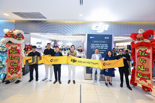 DJI đánh dấu cột mốc mới tại Việt Nam với cửa hàng ủy quyền chính hãng