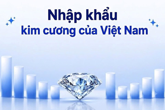 PNJ chỉ mua kim cương từ Hong Kong và Thái Lan: Cục Hải quan hé lộ quy mô nhập khẩu kim cương của Việt Nam
