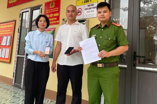 Công an xác minh 20.000.000 đồng không rõ nguồn gốc trong tài khoản của Đặng Thị Liền SN 1986