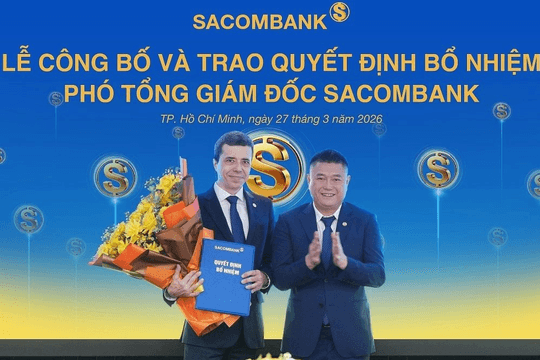 Chân dung tân Tổng Giám đốc Sacombank: Được bổ nhiệm làm CEO sau 3 tháng gia nhập ngân hàng và mối duyên công việc với ông Nguyễn Đức Thụy