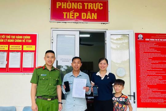 Nhận trình báo, công an kiểm tra một số giao dịch chuyển tiền từ 3 đến 4 triệu đồng: Hai người được mời lên làm việc