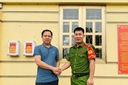 Phát hiện giao dịch chuyển khoản 20 triệu đồng đến tài khoản của Nguyễn Văn Đương SN 1987, công an lập tức vào cuộc điều tra