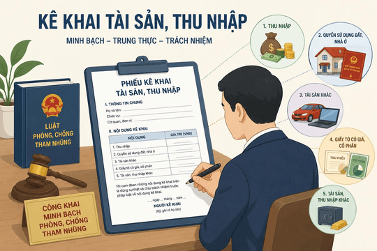 Chính thức từ tháng 7, những trường hợp sau sẽ phải kê khai tài sản, thu nhập, gồm cả tài khoản ngân hàng, sổ tiết kiệm, sổ đỏ...