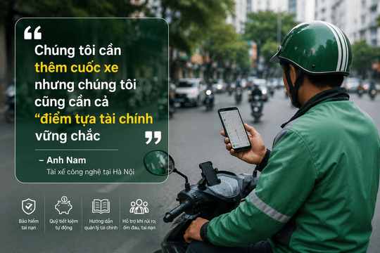 Không chỉ cần thêm cuốc xe: Điều tài xế công nghệ mong nhất là một "điểm tựa" từ chính ứng dụng