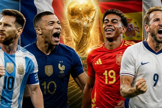 Siêu máy tính dự đoán nhà vô địch World Cup: Messi bất ngờ có xác suất thấp nhất