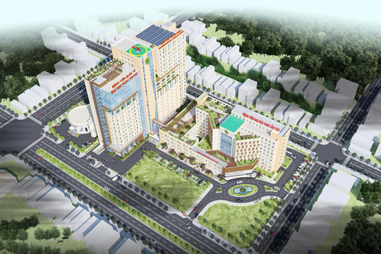 Một Đại học 13 năm tuổi sắp khởi công Bệnh viện Quốc tế 1.500 tỷ đồng, quy mô gần 60.000 m2: Có sân đáp trực thăng, robot AI hỗ trợ khám chữa bệnh