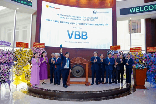 Cổ phiếu Vietbank chính thức niêm yết trên HOSE