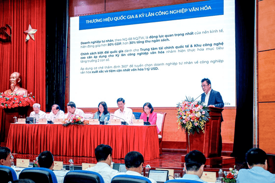 Chủ tịch sáng lập DatVietVAC: Nếu không có doanh nghiệp kỳ lân công nghiệp văn hóa, sẽ không có Công nghiệp văn hóa cạnh tranh toàn cầu