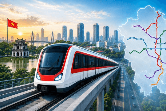 5 tuyến metro do Vinhomes - VinSpeed làm tổng thầu EPC có diễn biến mới