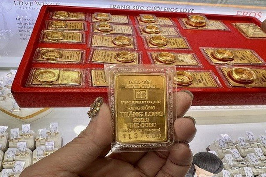 Giá vàng miếng SJC, vàng nhẫn ngày 16/7
