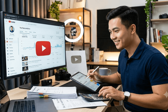 Cơ quan thuế trả lời về cách tính thuế thu nhập từ Youtube