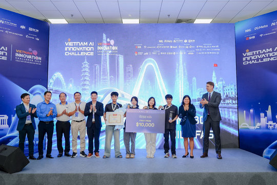 Chỉ có 48 tiếng, những gương mặt trẻ này đã xuất sắc vượt qua 339 đối thủ để giành phần thưởng 10.000 USD tại VAIC 2026