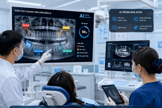 AI đọc phim X-quang chính xác đến đâu, liệu có thay được bác sĩ nha khoa?
