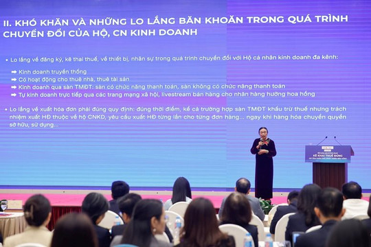Có hộ kinh doanh nói thẳng doanh thu thực tế 80 tỷ đồng nhưng đang khai thuế 3 tỷ đồng, giờ muốn khai đúng lên 100 tỷ đồng nhưng lại sợ bị truy thu các năm trước: Chủ tịch Hội Tư vấn Thuế nêu đề xuất