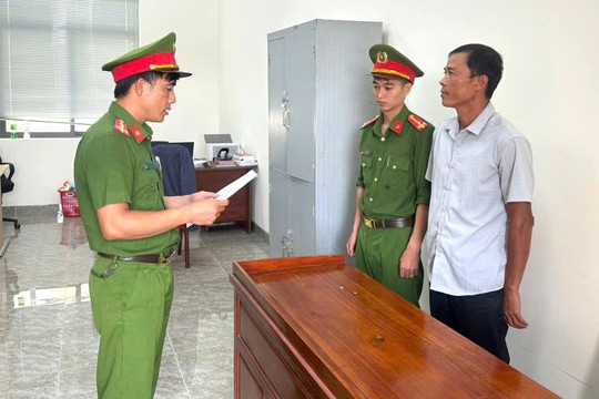 Công an điều tra giao dịch chuyển khoản 15 triệu đồng: Phạm Văn Thể sinh năm 1982 bị bắt 