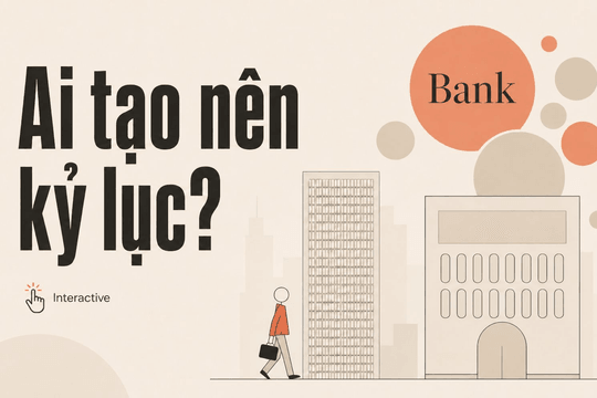 Lần đầu tiên có một ngân hàng tư nhân nộp ngân sách trên 10.000 tỷ đồng, “đua” cùng Vietcombank,  BIDV, Vietinbank: 106.616 tỷ được tạo ra