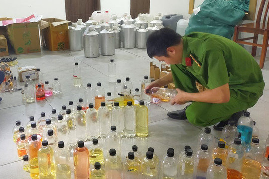 Kiểm tra hai căn nhà tại Thanh Hóa, công an bắt tạm giam Đinh Thị Phương SN 2003