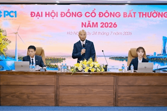 ĐHĐCĐ PC1: Vụ khởi tố Chủ tịch không liên quan đến doanh nghiệp, lợi nhuận 6 tháng vượt 150% cùng kỳ